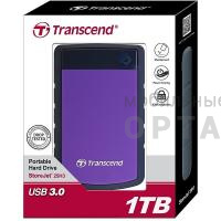 Жесткий диск HDD Transcend  1 TB  H3, фиолетовый, 2.5", USB 3.0 Жесткий диск HDD Transcend  1 TB  H3, фиолетовый, 2.5", USB 3.0