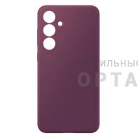 Чехол силикон COVER, бархатная подкладка в упаковке, Realme Note 60/60x, фиолетовый