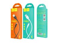 Кабель USB to Type-C HOCO X25 Soarer, 1.0м, 3.0A, черный