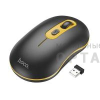 Мышь Hoco Premium GM21, черный/желтый