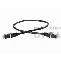 Патчкорд литой iOpen  UTP кат.5е 0,5м черный <ANP511_0.5M_BK> Патчкорд литой iOpen  UTP кат.5е 0,5м черный <ANP511_0.5M_BK>