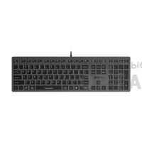 Клавиатура проводная A4TECH Fstyler FX60 USB slim Multimedia LED, серый (1/10) Клавиатура проводная A4TECH Fstyler FX60 USB slim Multimedia LED, серый (1/10)