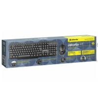 Беспроводной комплект Клавиатура+Мышь Defender Jakarta C-805 RU,полноразмерный, черный (1/20) Беспроводной комплект Клавиатура+Мышь Defender Jakarta C-805 RU,полноразмерный, черный (1/20)