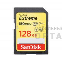 Карта памяти 128 Гб SDXC SanDisk Class 10 Extreme V30 UHS-I U3 (180 Mb/s)