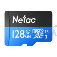 Карта памяти 128 Гб MicroSD Netac  P500  Standard  U1/Class 10  (90 Mb/s) + SD адаптер Карта памяти 128 Гб MicroSD Netac  P500  Standard  U1/Class 10  (90 Mb/s) + SD адаптер