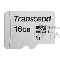 Карта памяти 16 Гб MicroSD Transcend 300S UHS-I U1 без адаптера Карта памяти 16 Гб MicroSD Transcend 300S UHS-I U1 без адаптера