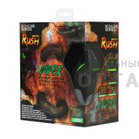 Наушники игровые Smartbuy SBHG-2100 RUSH VIPER, черная/зеленая