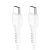 Кабель Type-c to Type-c HOCO X37 Cool power, 1m, PD60W, круглый, 3.0A, силикон, цвет: белый (1/31/310) Кабель Type-c to Type-c HOCO X37 Cool power, 1m, PD60W, круглый, 3.0A, силикон, цвет: белый (1/31/310)